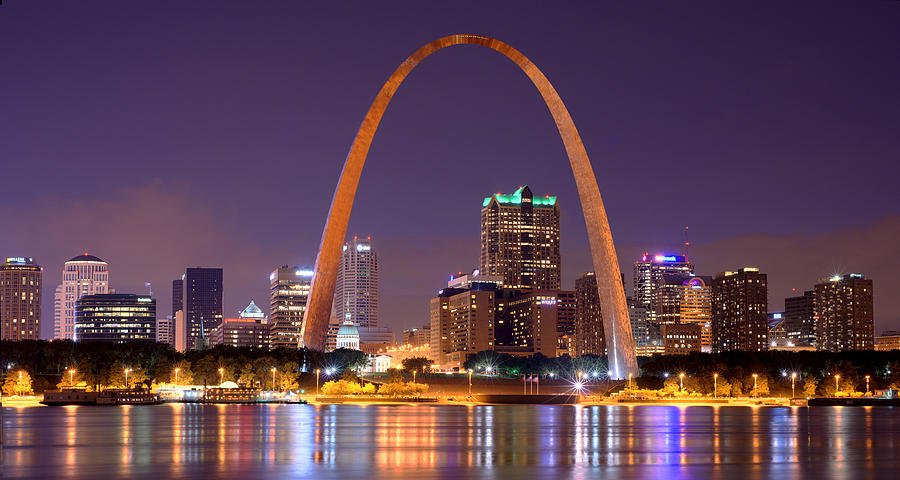 St. Louis service areas map